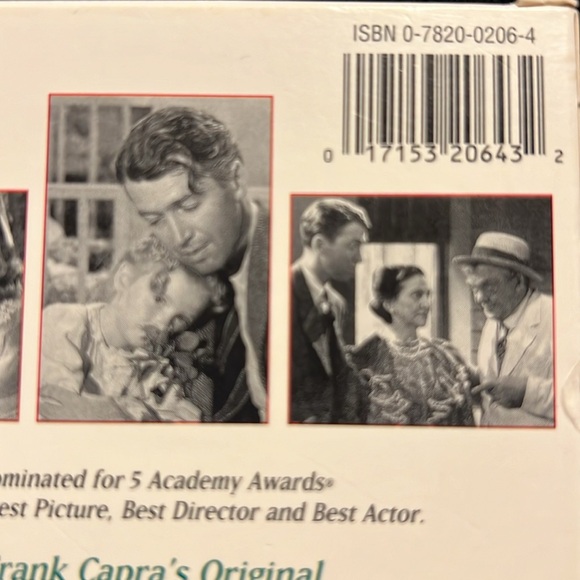 🌞 Republic Pictures It’s a Wonderful Life original uncut version on VHS for VCR - Picture 3 of 13